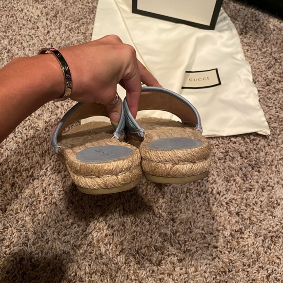 Authentic NEW Gucci Espadrilles Slides! - Picture 6 of 7